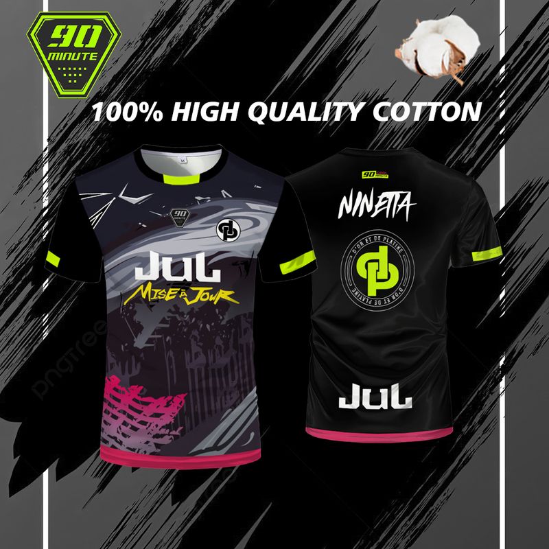 Maollot Jul T-shirt 90 Minute Sports Breathable Jersey Outdoor Quick-drying Football Shirt Men's Custom Tops Purchase_voghion.com