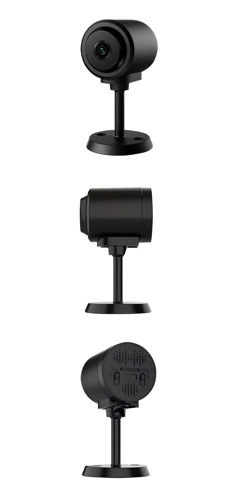 Caméra C1 haute définition 1080p intelligente sans fil WiFi caméra de vision nocturne à domicile caméra de surveillance de sécurité_voghion.com