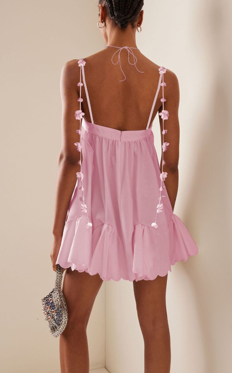 Abito da sera in lino, attillato, ampio, a pois, corto, a collo alto, midi, invernale, primaverile, conveniente, con bottoni e cravatta, stampato, tinta unita, antipiega._voghion.com