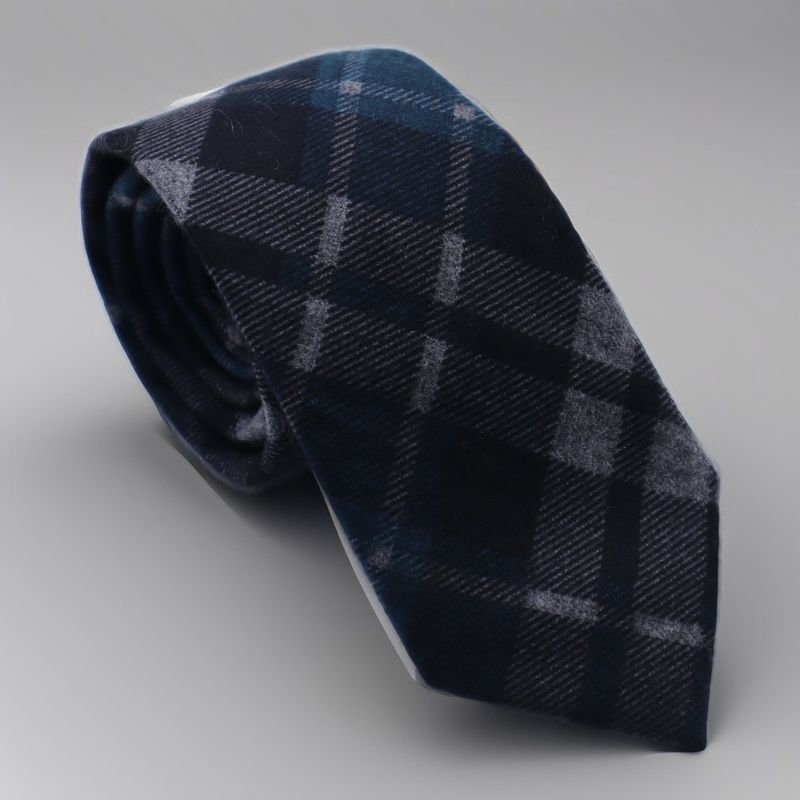 Produttore all'ingrosso di cravatte casual di alta qualità da uomo in cotone da 6 cm di Shengzhou Source_voghion.com