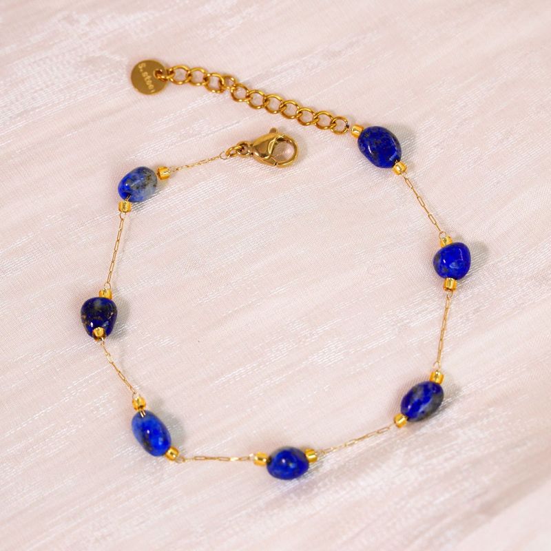 Ins Style Light Trendy Fünfzackiger Stern Herz Natürliche Perle Perlen Doppelschicht Gestapelt Titan Stahl 14K Gold_voghion.com