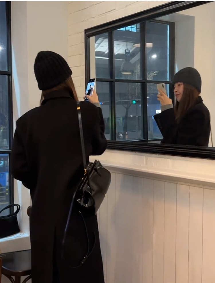 Zaino Lememe dal design di nicchia coreano che trasporta la nuova atmosfera in pelle di fascia alta del 2024_voghion.com