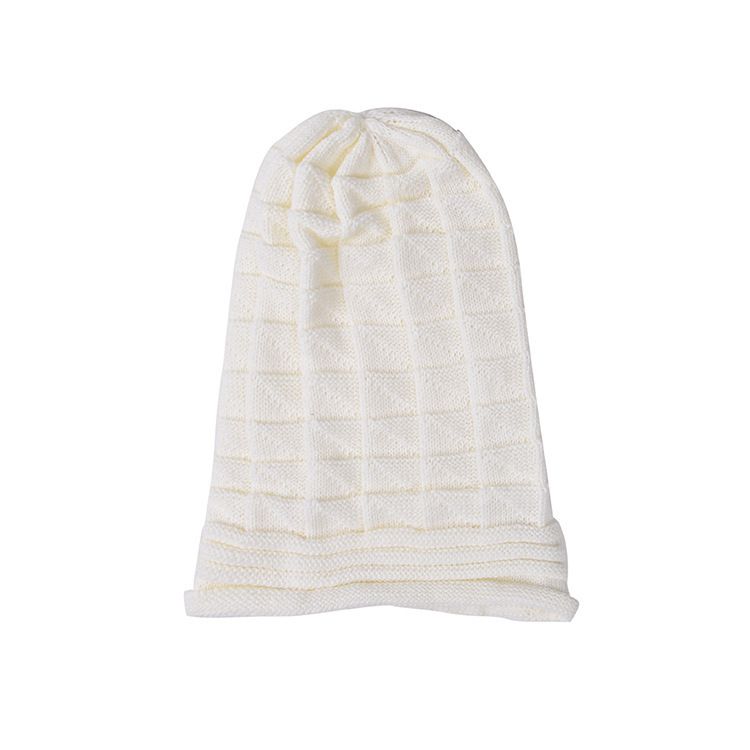 Pullovermütze Damen Herbst und Winter Skiwollmütze Outdoor Strickmütze_voghion.com