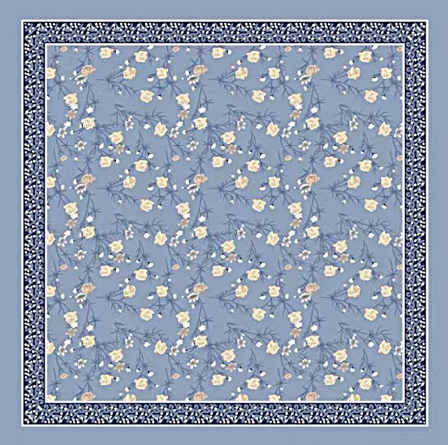 Bufanda cuadrada malaya de verano para mujer, nueva bufanda cuadrada con patrón de algodón e hilo de Bali, bufanda para la cabeza_voghion.com