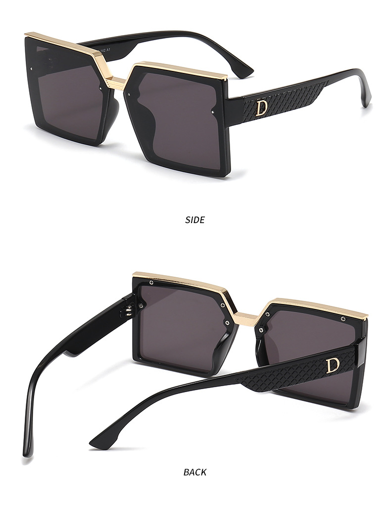 15089 occhi di gatto alla moda da donna, occhiali da sole di fascia alta, personalizzati, resistenti ai raggi UV e alla moda_voghion.com
