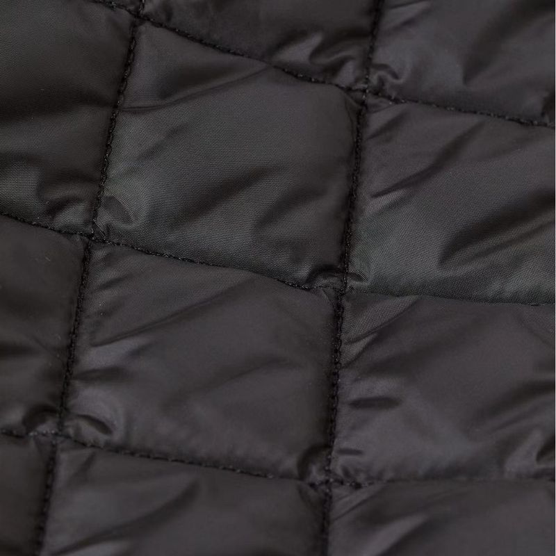 2025 Neue, schlichte, schwarze, gesteppte Hipster-Schultertasche_voghion.com