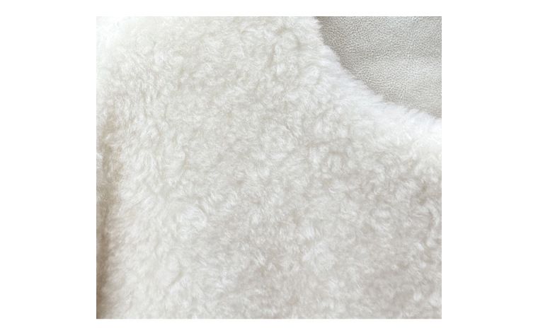 Damen Kunstpelz Kurzmantel Winter Rundhals Süße Kurzjacke Mit Ultralangen Ärmeln Trendy Fashion_voghion.com
