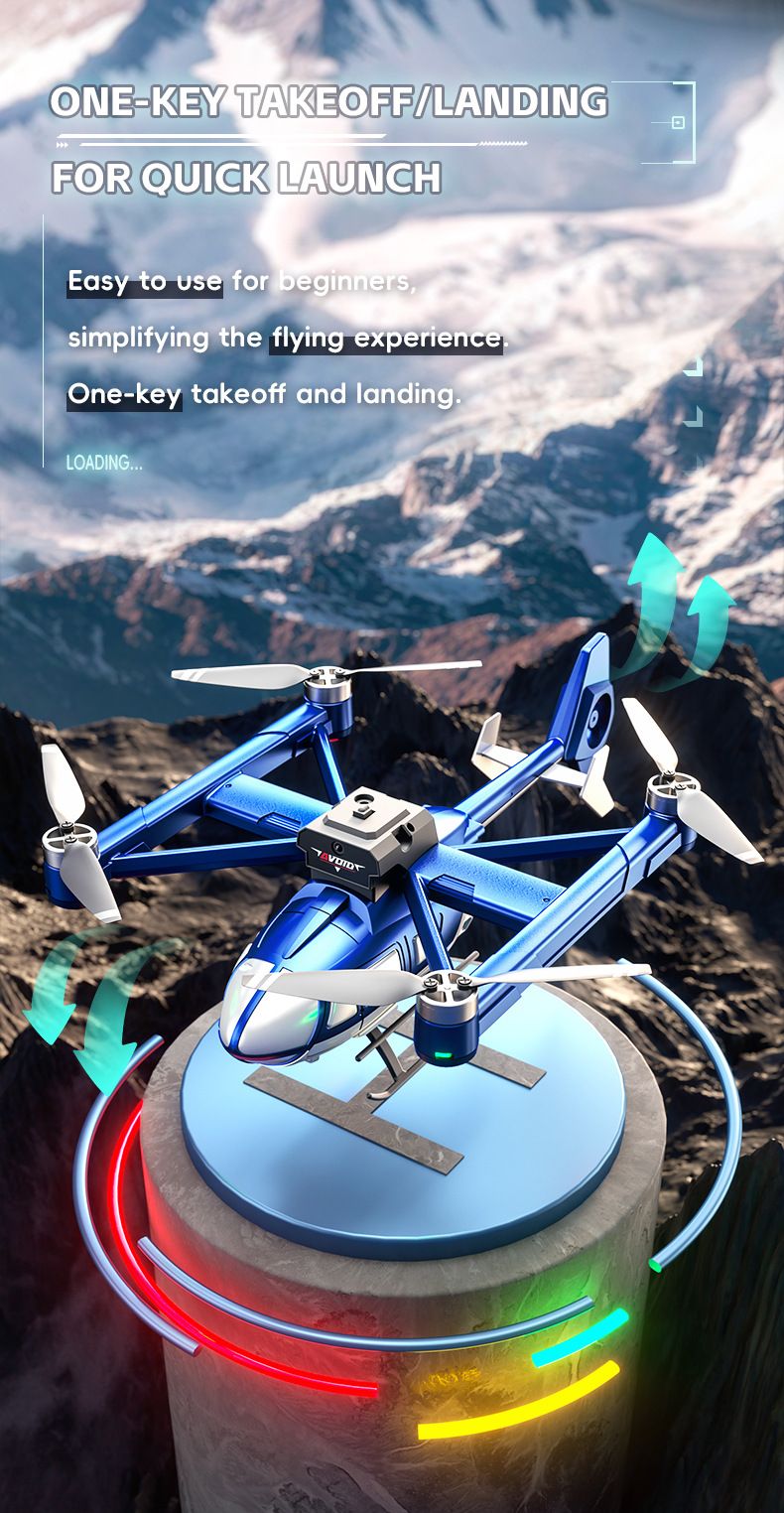 Brinquedos Inteligentes Exportação Novo Produto Simulação Modelo Helicóptero Sem Escova Transmissão Inteligente de Imagem Fotografia Aérea Aeronave Brinquedo Drone_voghion.com