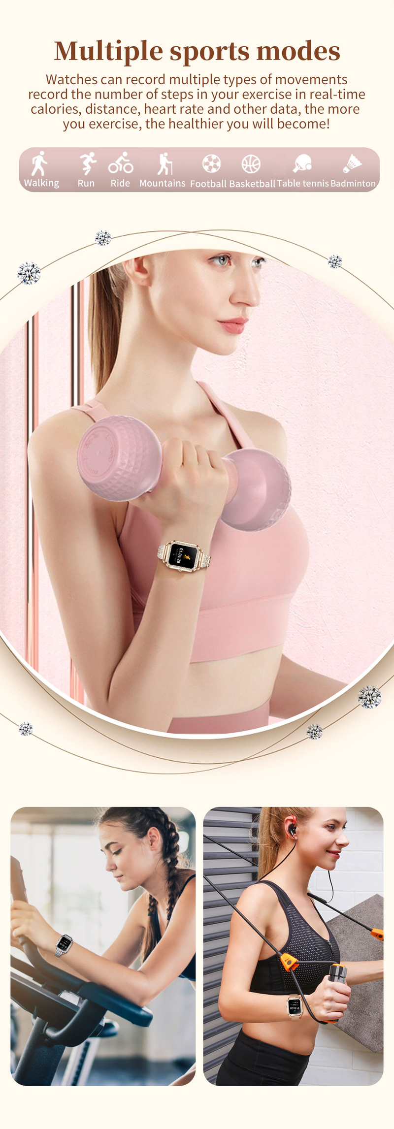 Reloj inteligente con llamadas Bluetooth I68 compatible con frecuencia cardíaca, presión arterial, clima, más que un reloj inteligente deportivo_voghion.com