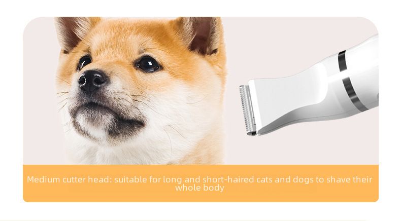 Pet Shaver 4-in-1 suit dog electric clipper pedicure hair clipper cat electric nail grinder_voghion.com