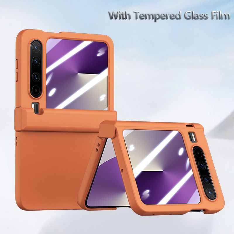 Slanke, ultradunne, harde, geharde glazen filmhoes voor de Huawei Pura X, goed aanvoelende camerabescherming_voghion.com