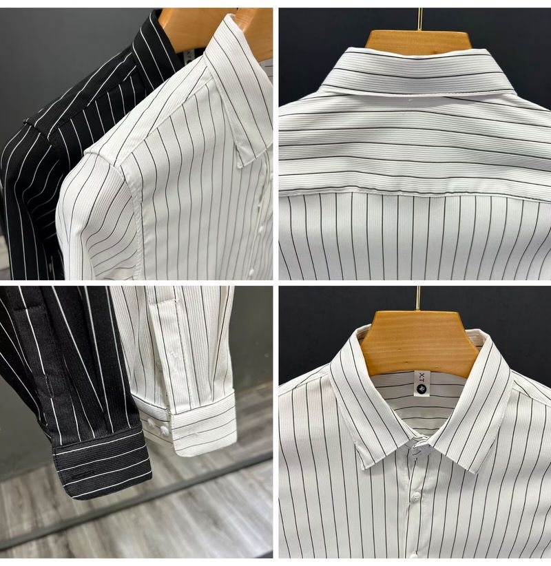 Camicia a maniche lunghe con lettere, ampia, estiva, tendenza, da ragazzo, giacca casual coordinata_voghion.com