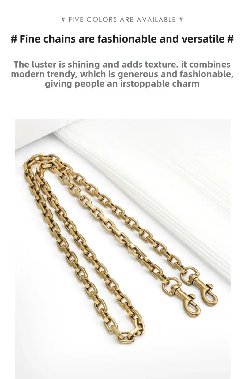 Accessori per borse Tracolla di ricambio in metallo di alta qualità Catena di estensione allungata 250728_voghion.com