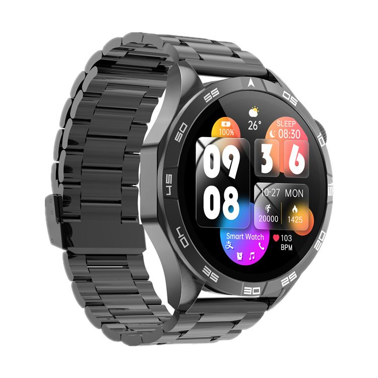 GT4 Bluetooth Call Smart Sugar Lipid Uric Acid Body Temperature Alipay NFC Heart Rate Pressure Blood Oxygen Watch Durability Upgrade_voghion.com