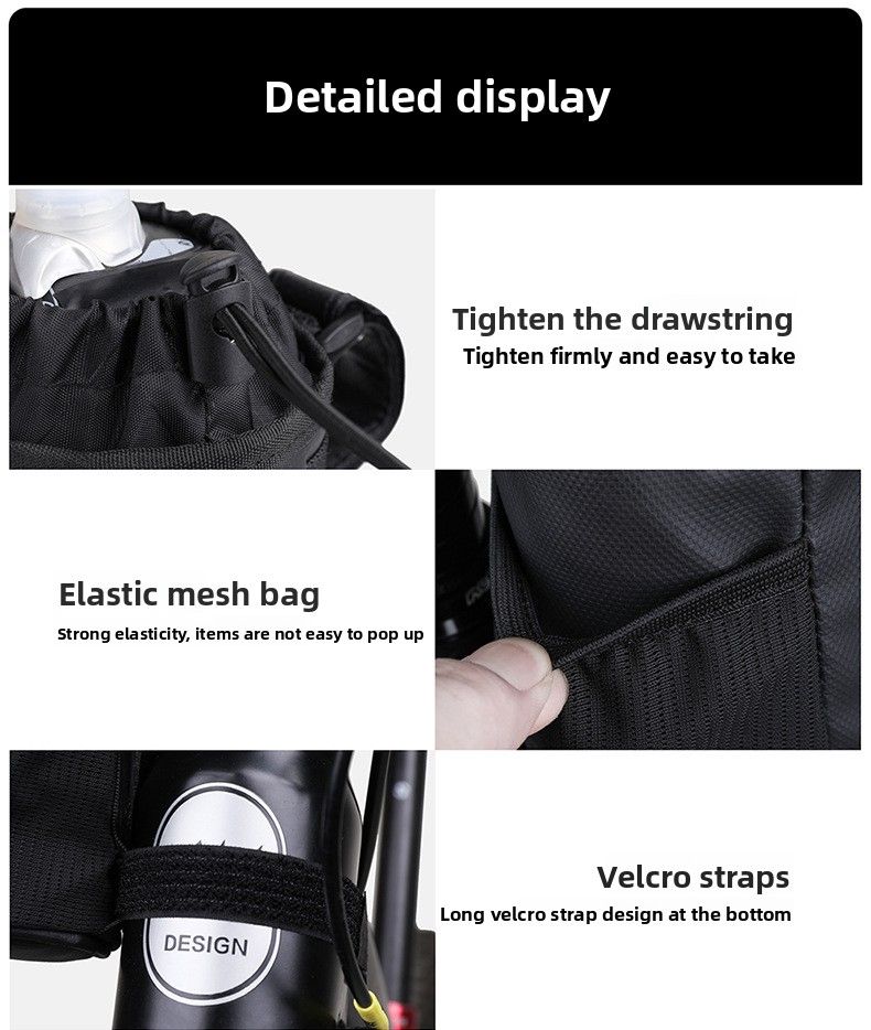 Rhinowalk/Rhinocycle Isolierte Mountainbike-Lenkertasche, tragbare Fahrrad-Wasserflasche, Werkzeugtasche_voghion.com