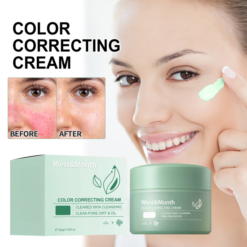 Soin correcteur de couleur West&Month pour éclaircir les taches, réparer le teint terne après une exposition au soleil et hydrater la crème pour la peau_voghion.com