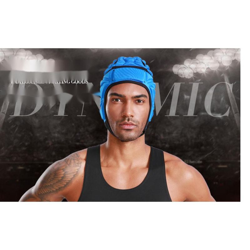 Anti-Collision Sports Head Protection Hat Baseball Football Hockey EVA Goalkeeper Gear Protective Helmet_voghion.com