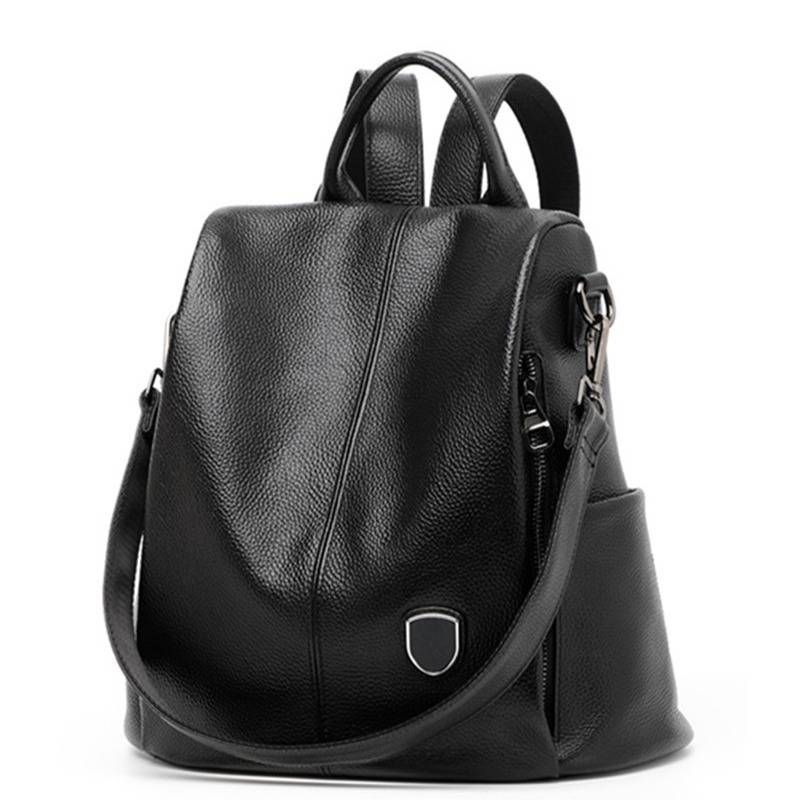 Explosions-Lederrucksack Damen, neuer weicher Ledermode-Joker-Rucksack für Mutter und Reise mit großem Fassungsvermögen._voghion.com