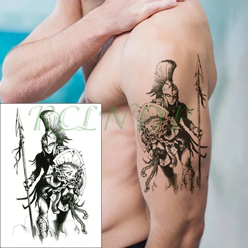 Vodoodporna začasna tetovaža nalepka Joker lobanja črka velika velikost body art flash tetovaže nalepke za dekleta in moške kupite eno in dobite eno brezplačno_voghion.com
