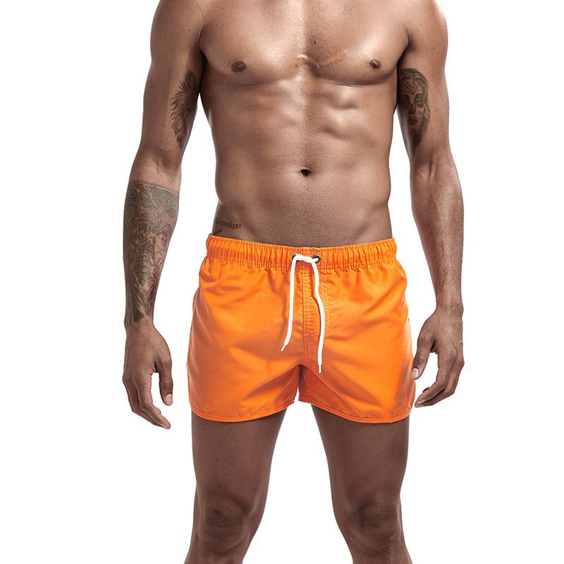 Pantaloni estivi da fitness di qualità imbattibile, nuovi, comodi e traspiranti, da uomo, in tinta unita, per corsa, sport e allenamento._voghion.com
