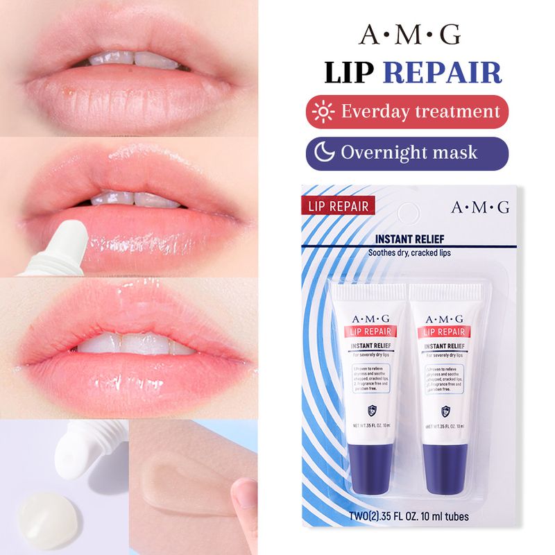 Coffret de 2 baumes à lèvres AMG - Soin nourrissant pour lèvres sèches, hydratant et anti-gerçures_voghion.com