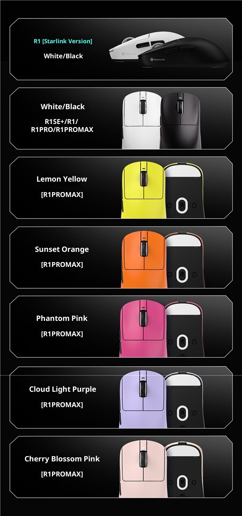 Digitex VXE Dragonfly R1 Star Flash Kabellose Bluetooth-Maus Gaming Office E-Sport Lange Akkulaufzeit Ultraleicht_voghion.com