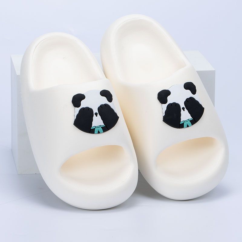 Women's Shoes Unisex Shoes Slippers Cute Cartoon Personality Homedoor Stepping On Shit Eva Thick Soled Sandals Spot_voghion.com