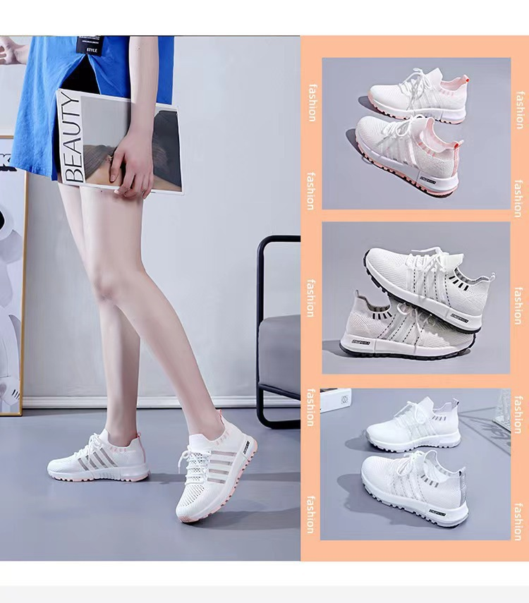 Scarpe da tennis da donna Scarpe da lavoro Sneakers Suola in gomma Mesh Comode scarpe da ginnastica Calzature_voghion.com