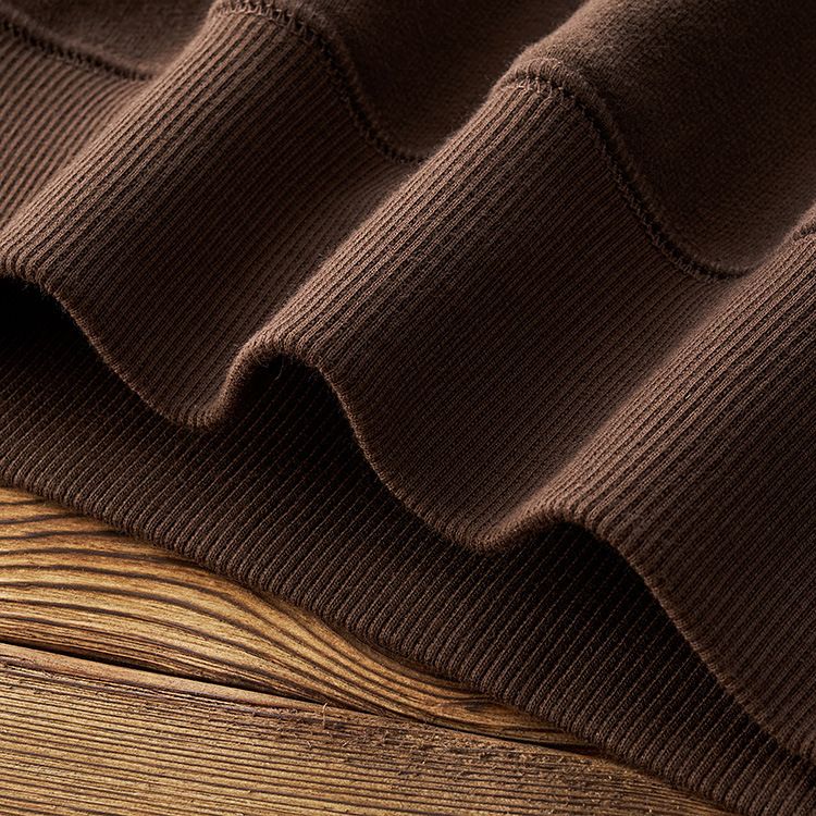 Herrenpullover aus hochwertigem Samt, schlicht, schwer, mit Rundhalsausschnitt und dicker Verarbeitung_voghion.com