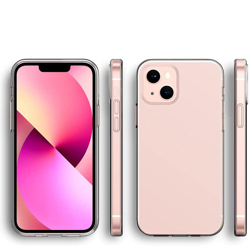 Helder Telefoonhoesje Voor iPhone 11 12 13 14 Pro Max 12Mini 13Mini Case Silicone Soft Cover Voor iPhone XSMax XR X 8 7 6s Plus SE2020 Achterkant_voghion.com