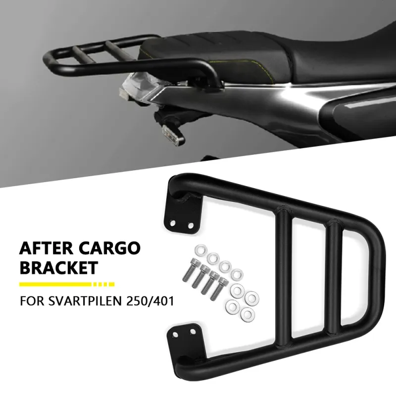 Til SVARTPILEN 250 401 Motorcykeltilbehør Bagagebærer Bagagerum Bagagerumsholder Holder Lastbeslag svartpilen 401_voghion.com