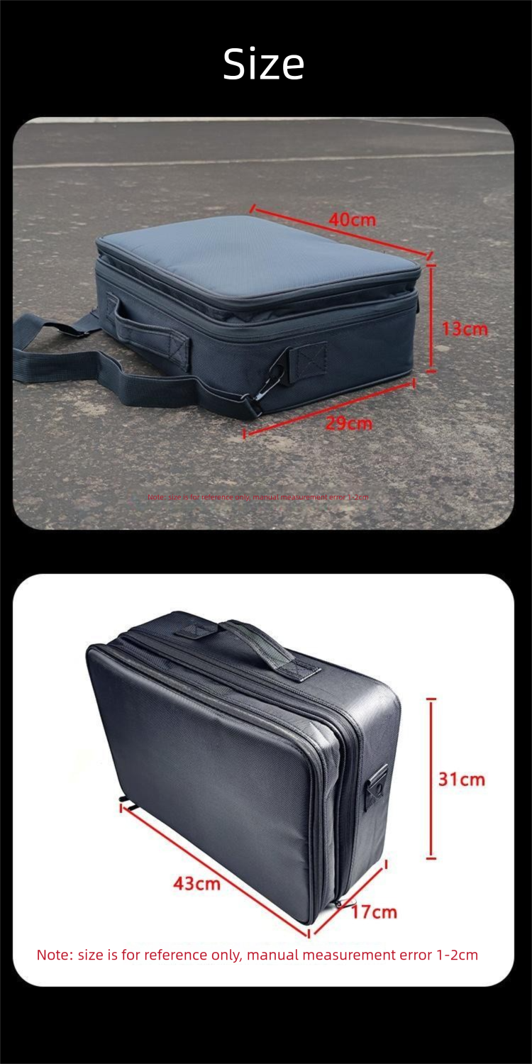 FPV Drone Model Storage Bag Oxford Waterproof Large Capacity Portable Easy-to-Carry Accessories Toolbox_voghion.com