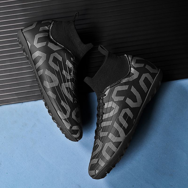 Tacchetti Scarpe da calcio unisex professionali da uomo Scarpe da calcio con punte lunghe alla caviglia Scarpe da calcio per interni di alta qualità di vendita calda_voghion.com