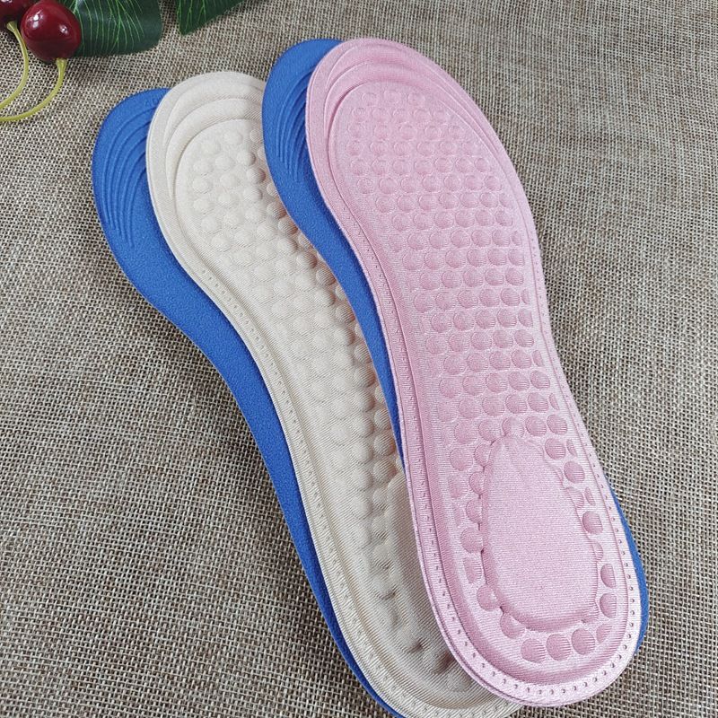 Plantilla deportiva transpirable y suave para mujer, con absorción de impactos, desodorante, absorción del sudor, amortiguación fina, tacones altos, antidolor y punta redonda._voghion.com