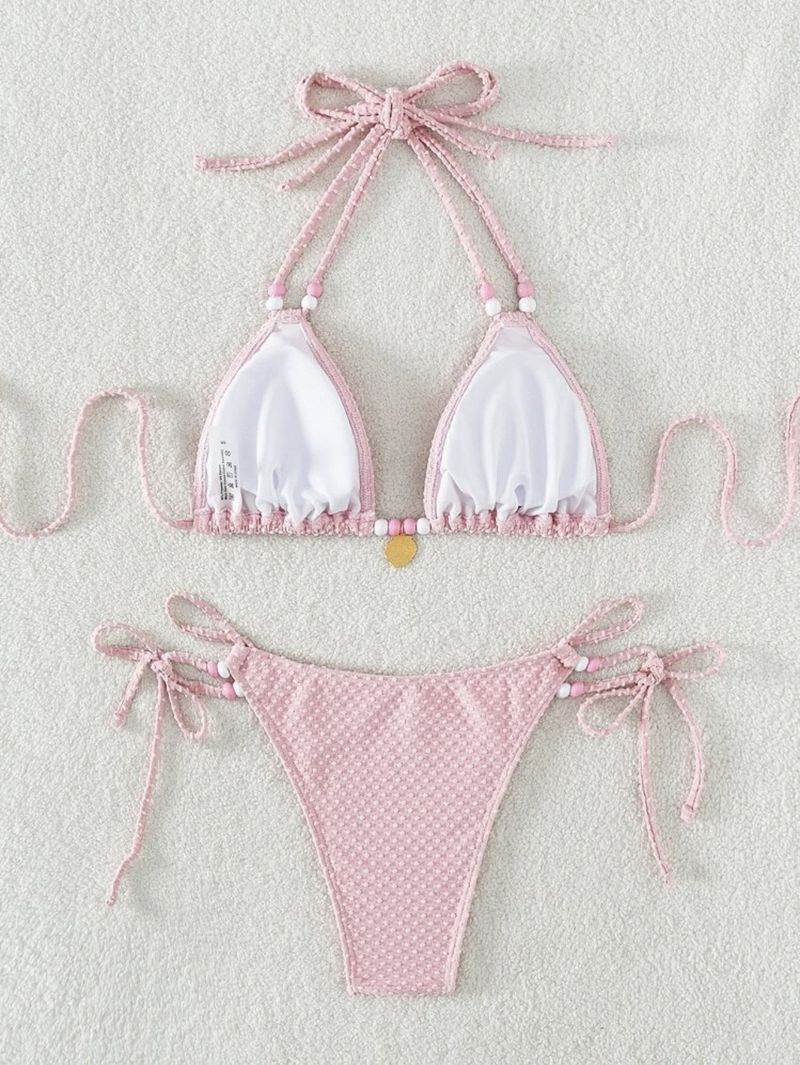 Damenbekleidung Einfarbiger Damen-Badeanzug_voghion.com