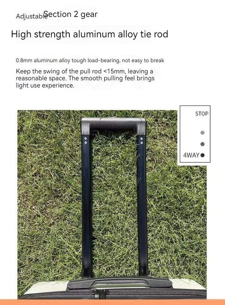 Neue leichte Gepäckkombinationsbox für Studentinnen, hochwertige Reisebox mit leisen Rädern und großem Fassungsvermögen für Männer_voghion.com