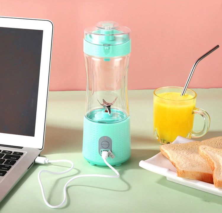 Exprimidor eléctrico inalámbrico para electrodomésticos de cocina, mini exprimidor pequeño, exprimidor de carga, exprimidor portátil_voghion.com