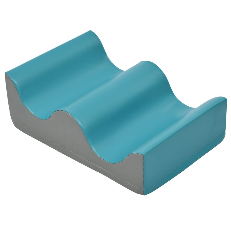 Ensemble de blocs de jeu et d'escalade TLG 9 pièces pour enfants – Blocs de construction souples et colorés avec marches, toboggan et piscine à balles pour tout-petits et enfants d'âge préscolaire – Balles non incluses_voghion.com