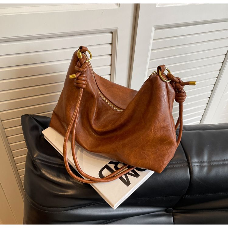 High End Large Capacity For Women 2024 New Trendy And Fashionable Single Shoulder Crossbody B, Simple Commuting Tote_voghion.com