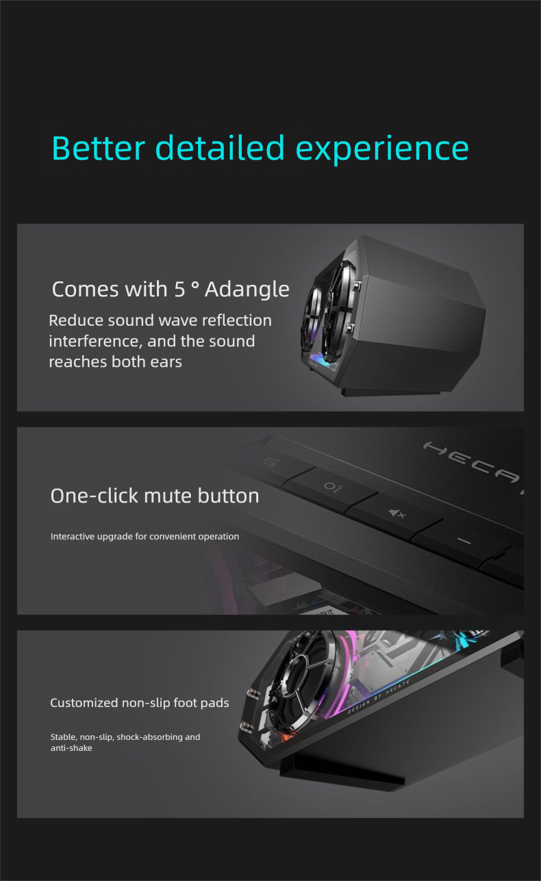 HECATE Edifier G2500BAR Computer Desktop Gaming Bluetooth Microfoon Geïntegreerde Luidspreker Nieuw_voghion.com