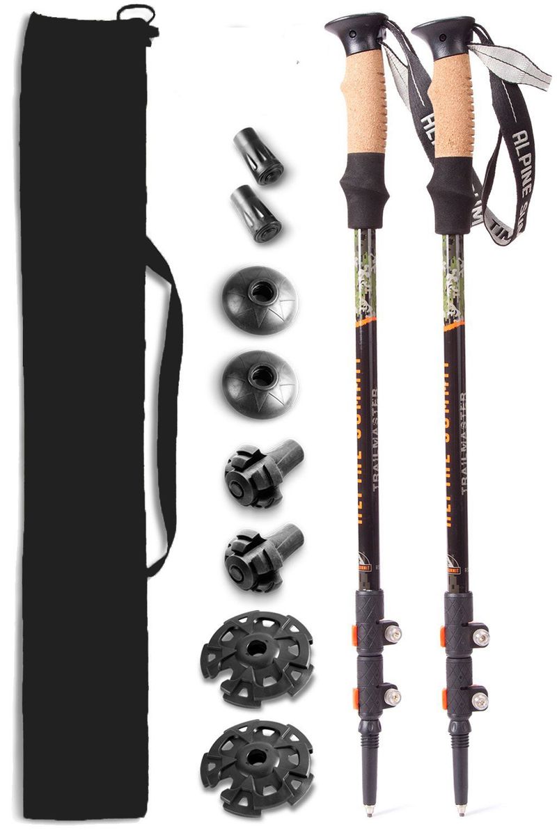 Poste de pagamento! Liga de alumínio 7075 com fibra de carbono para pagamento final! Equipamento profissional portátil para caminhadas ao ar livre._voghion.com