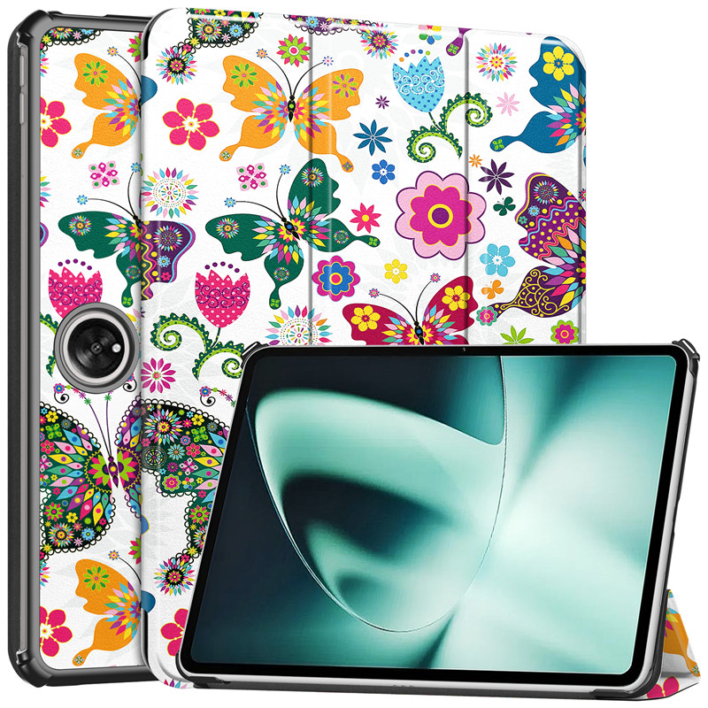 For OPPO Pad 2 Case Painted Smart Leather Hard Cover for Coque Oneplus Pad Tablet Case For Funda OPPO Pad2 11.61 Inch #S_voghion.com
