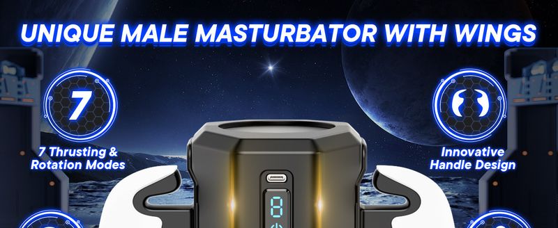 Neo PRO Through Masturbation Aircraft Cup Retractable Rotating Fully Automatic Charging Penis Exerciser Sex Toys_voghion.com