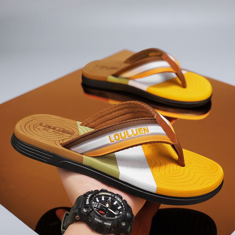 Zomer Nieuwe Heren Slippers Antislip Buiten Om Te Dragen Slippers Heren Buiten Strand Schoenen Sandalen Sandalen_voghion.com