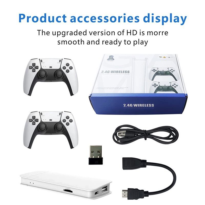 Home M15 wireless 2.4G arcade ad alta definizione PS1 mini console di gioco controller U-Bao P5_voghion.com