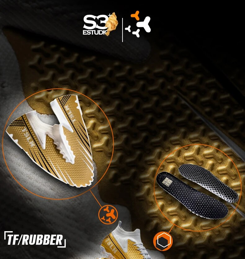 Vīriešu biedrības futbola laukuma zābaki Profesionāli pieaugušo bērnu futbola apavi Augstas kvalitātes zāles treniņu spēles apavi Futsal_voghion.com