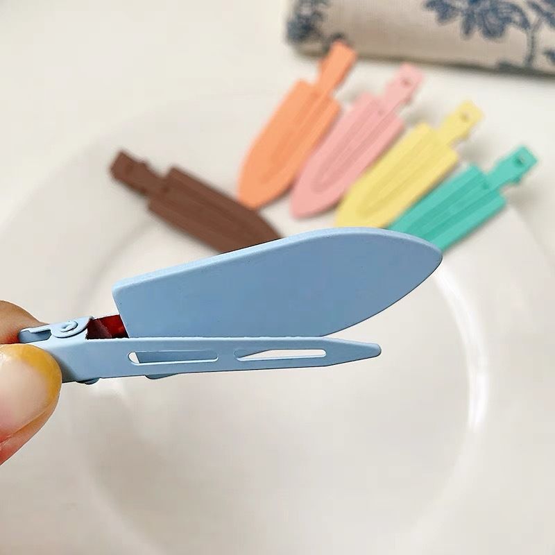 2 komplekti kreemjas meigitüdruku südamekommi värvi õmblusteta juuksetuka klambrid, küljeklambrid_voghion.com