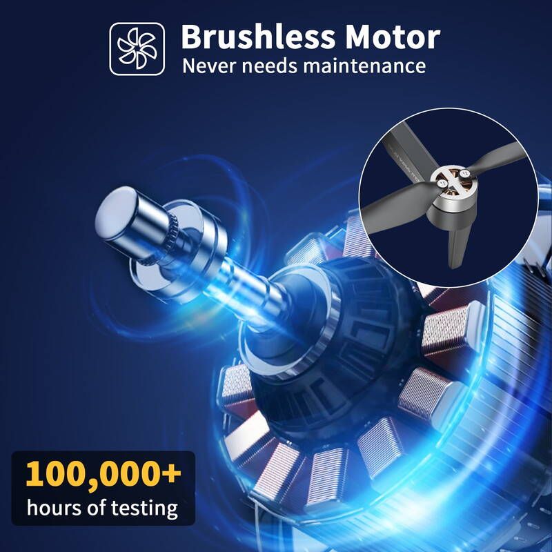 GPS F194 Kamera für Erwachsene 4K, AUOSHI Faltbare Drohne für Anfänger mit automatischer Rückkehrfunktion, optischer Flusspositionierung und Follow-Funktion_voghion.com