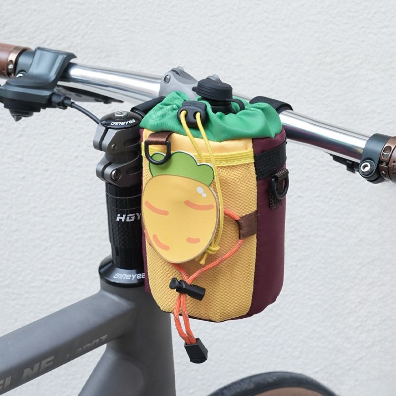 Sac pour bouteille d'eau et gobelet de vélo, en avant de la location, rangez le sac suspendu, vélo de montagne, vélo de route_voghion.com