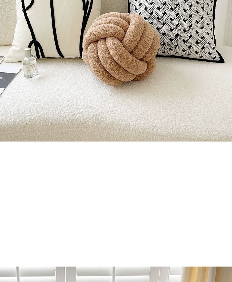 Federa per cuscino scandinavo 45x45 cm - Disegni geometrici e astratti (senza inserto) - Federa moderna per divano e letto - Tessuto in pile e tela_voghion.com